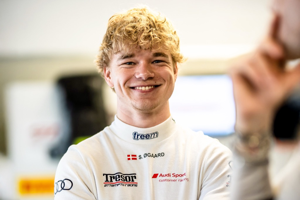 Sebastian Øgaard sigter højt på Magny-Cours.
(Foto: SRO Motorsports Group)